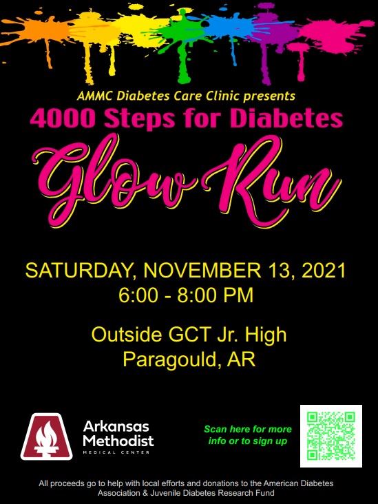 glow run flyer 