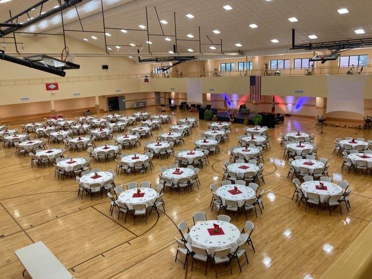 Round Table Gym Setup